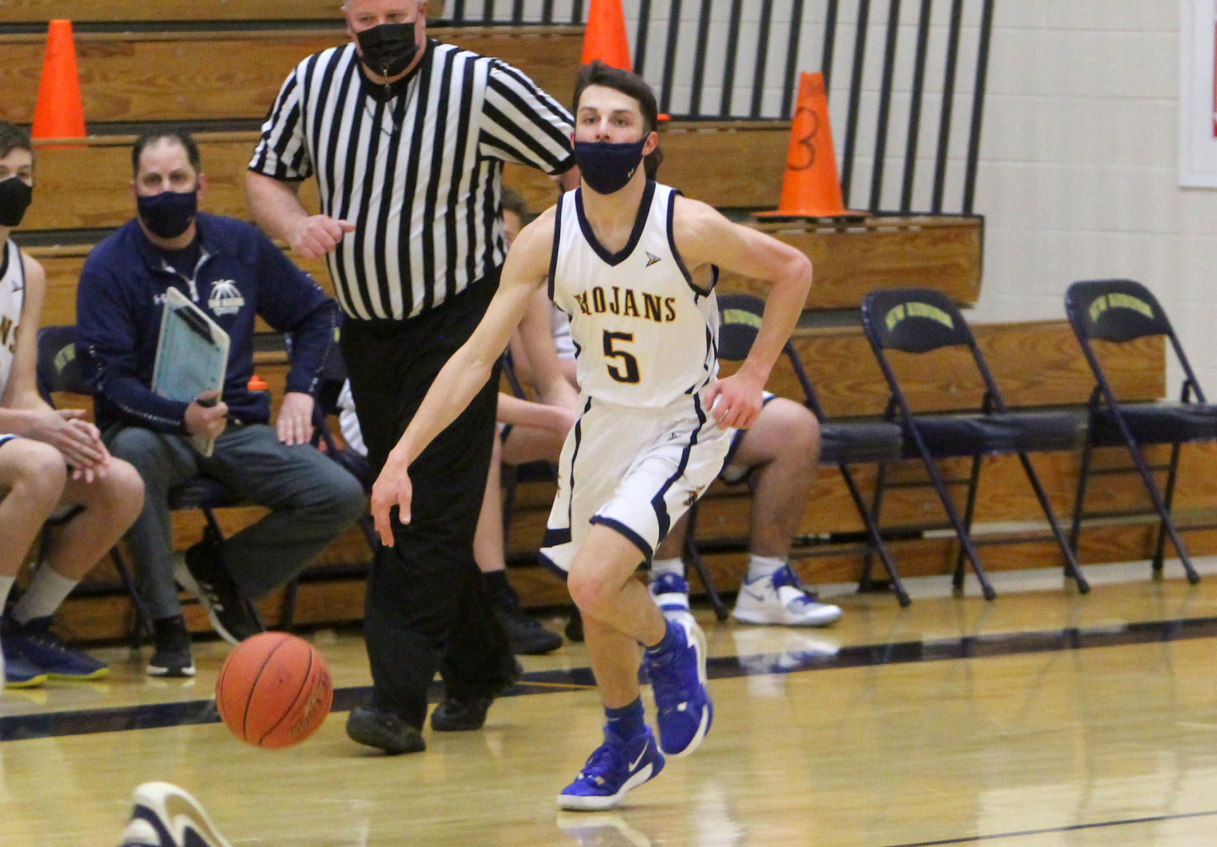 Gilman at New Auburn boys basketball 2-16-21